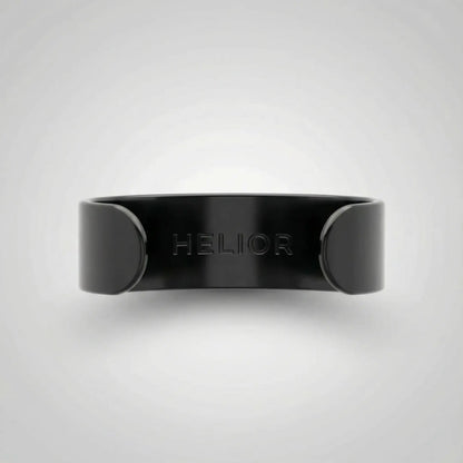 Helior – Bague en Hématite • Offre 2026 : -60%