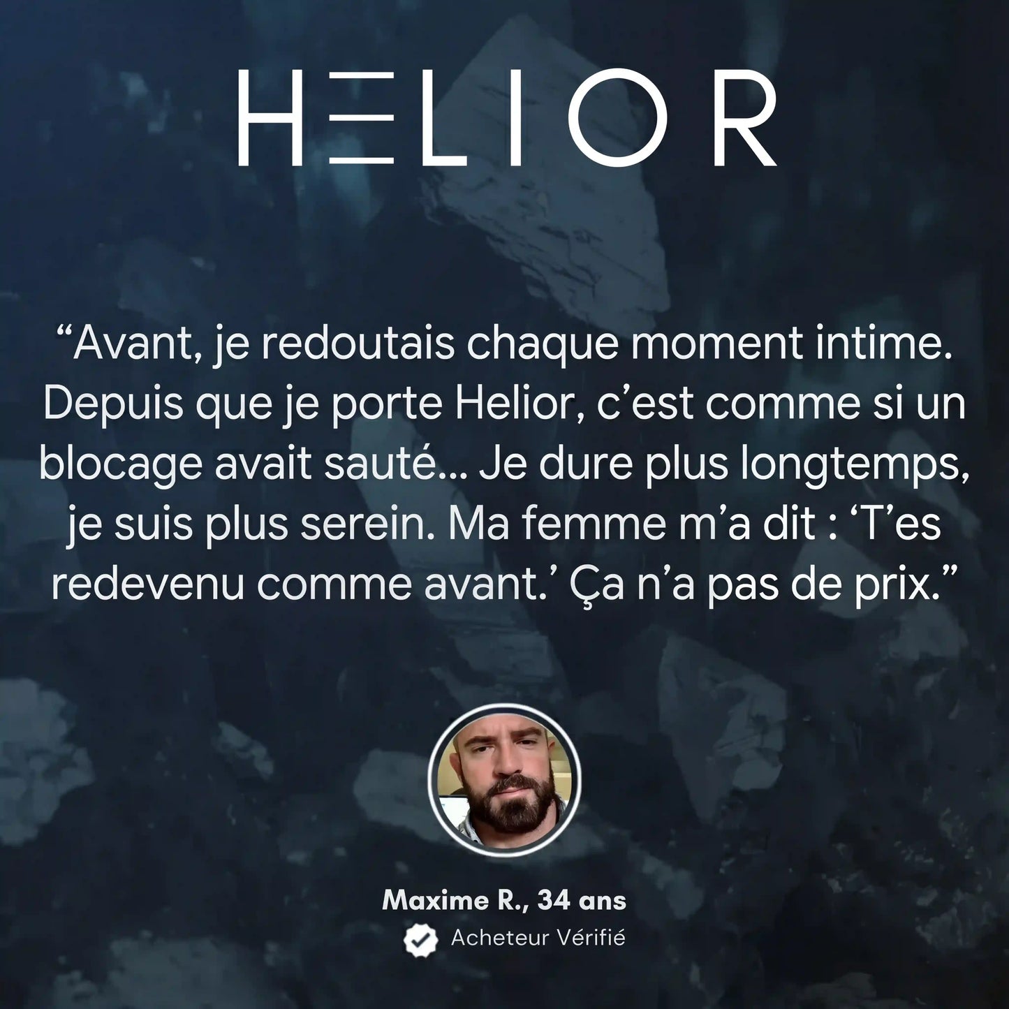 Helior - Bracelet en hématite