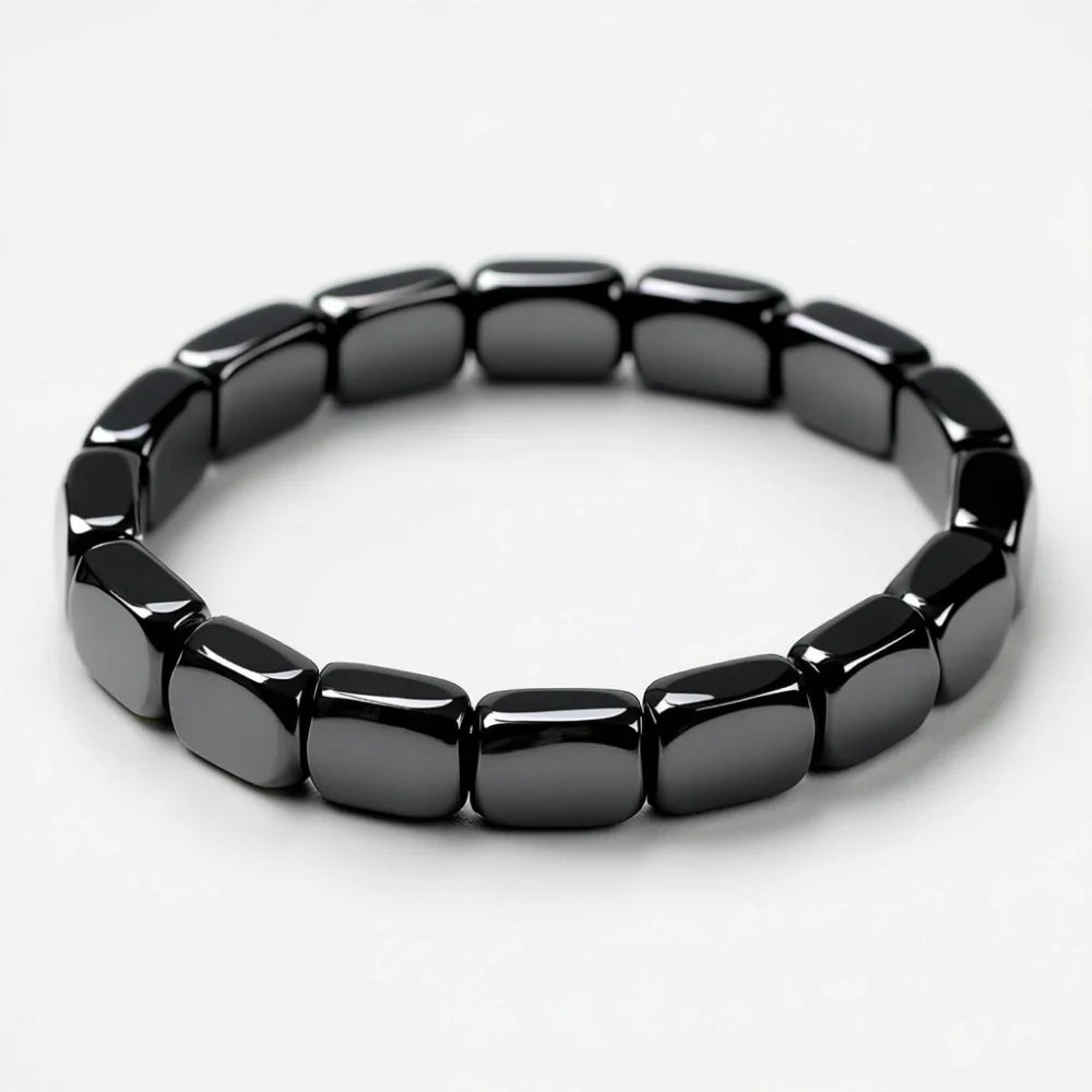 HELIOR - Bracelet en Hématite