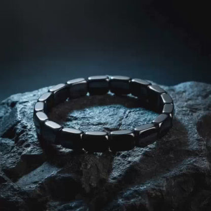 Helior - Bracelet en hematite.